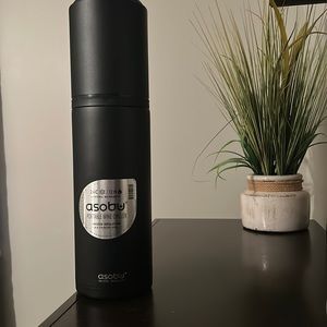 never used perfect~ ASOBU Vin Blanc Portable Steel Wine Chiller, Black.